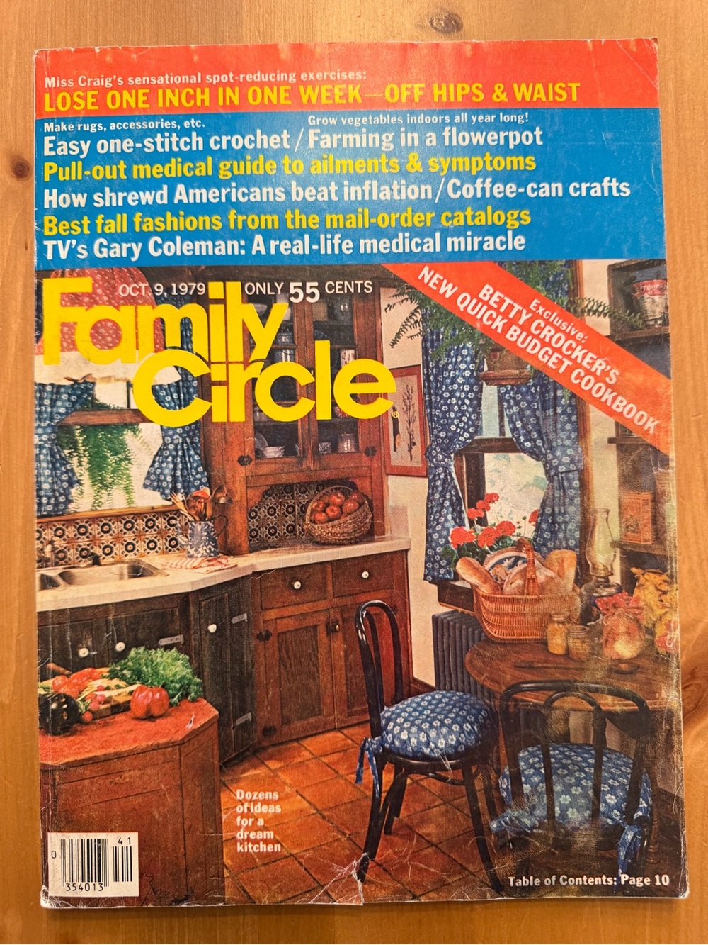 Vtg Oct 1979 Family Circle Magazine Betty Crocker Gary Coleman Retro Ads